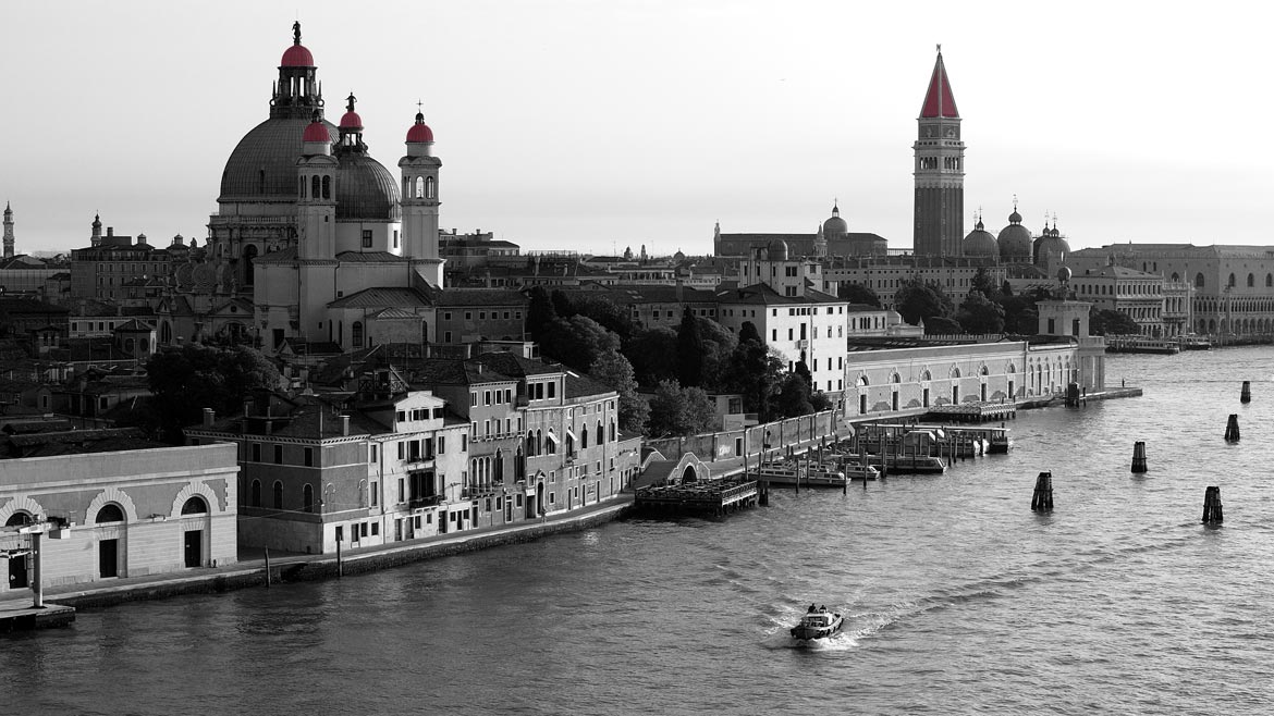Panoramica di Venezia